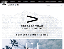 Tablet Screenshot of northcoastchurch.com